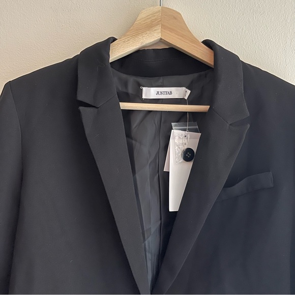 NWT JustFab Black Blazer - Picture 13 of 13